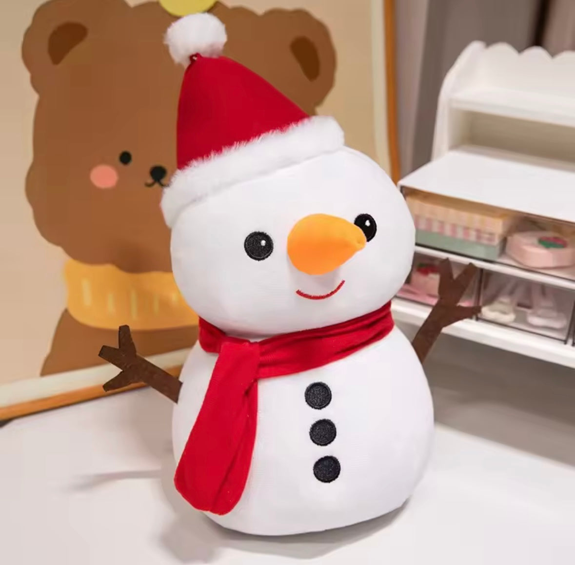 Snowman plush