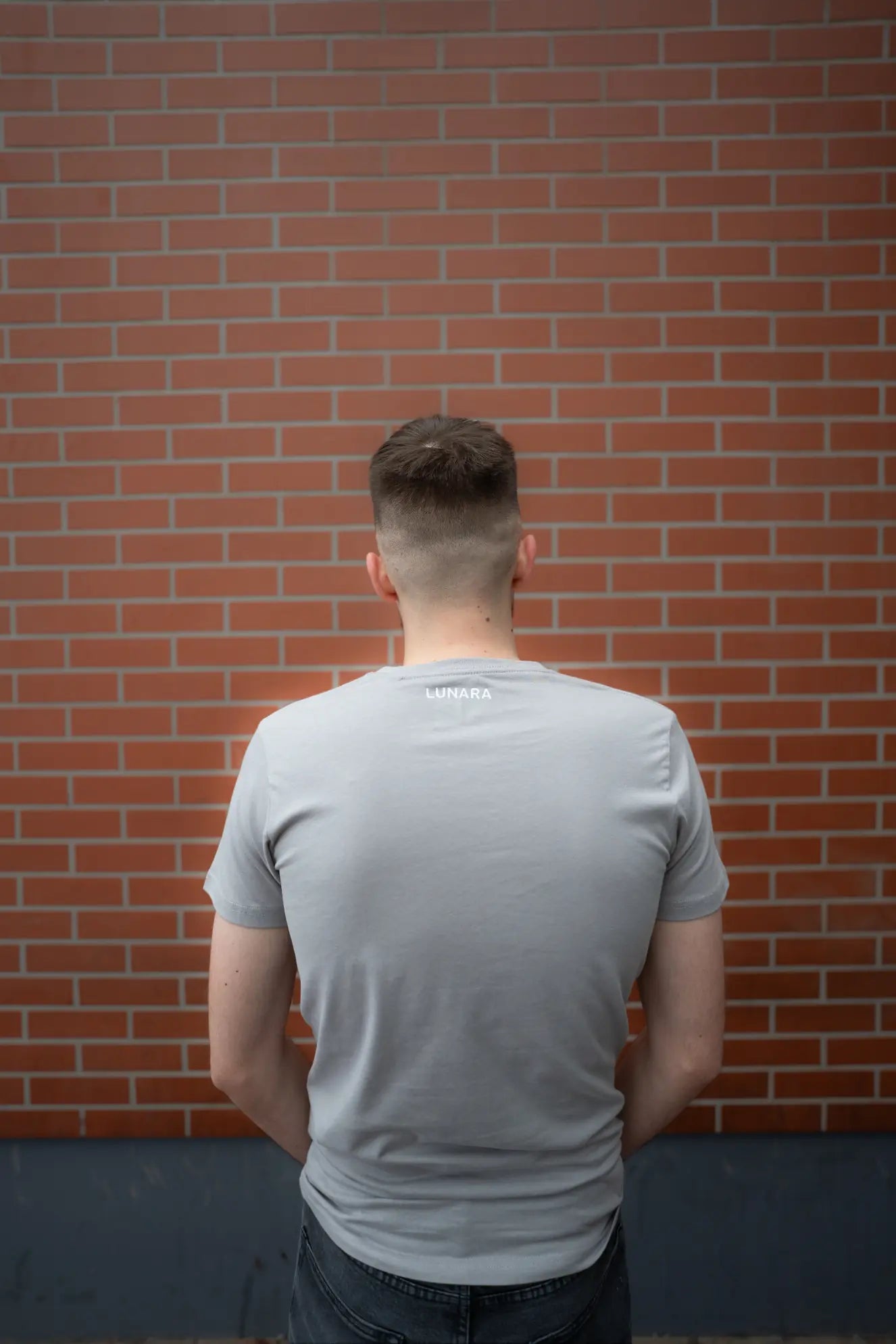 Lunara grey t-shirt men