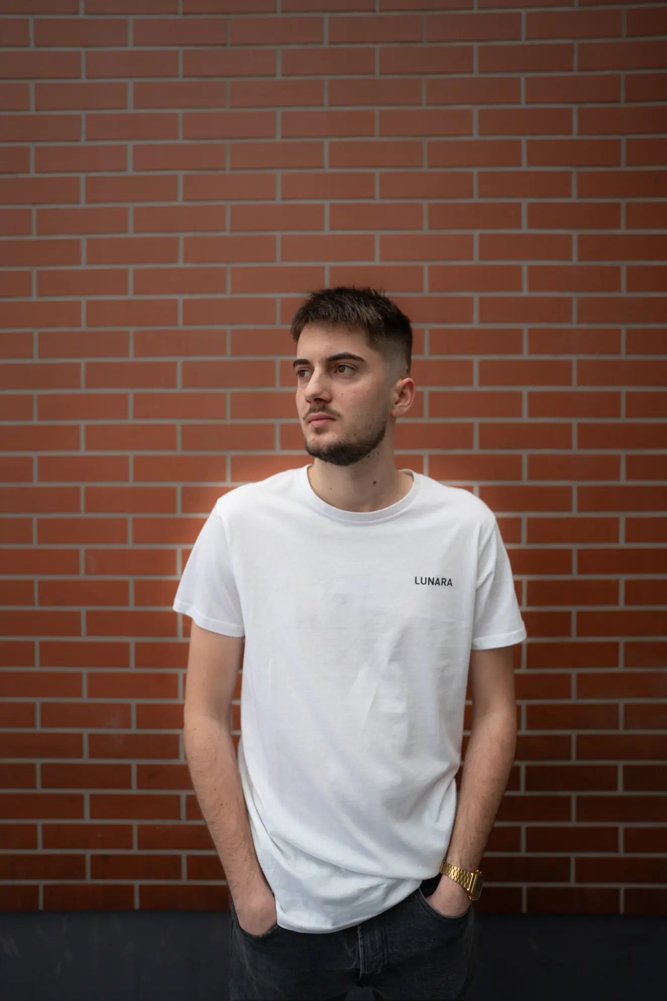 Lunara white t-shirt men