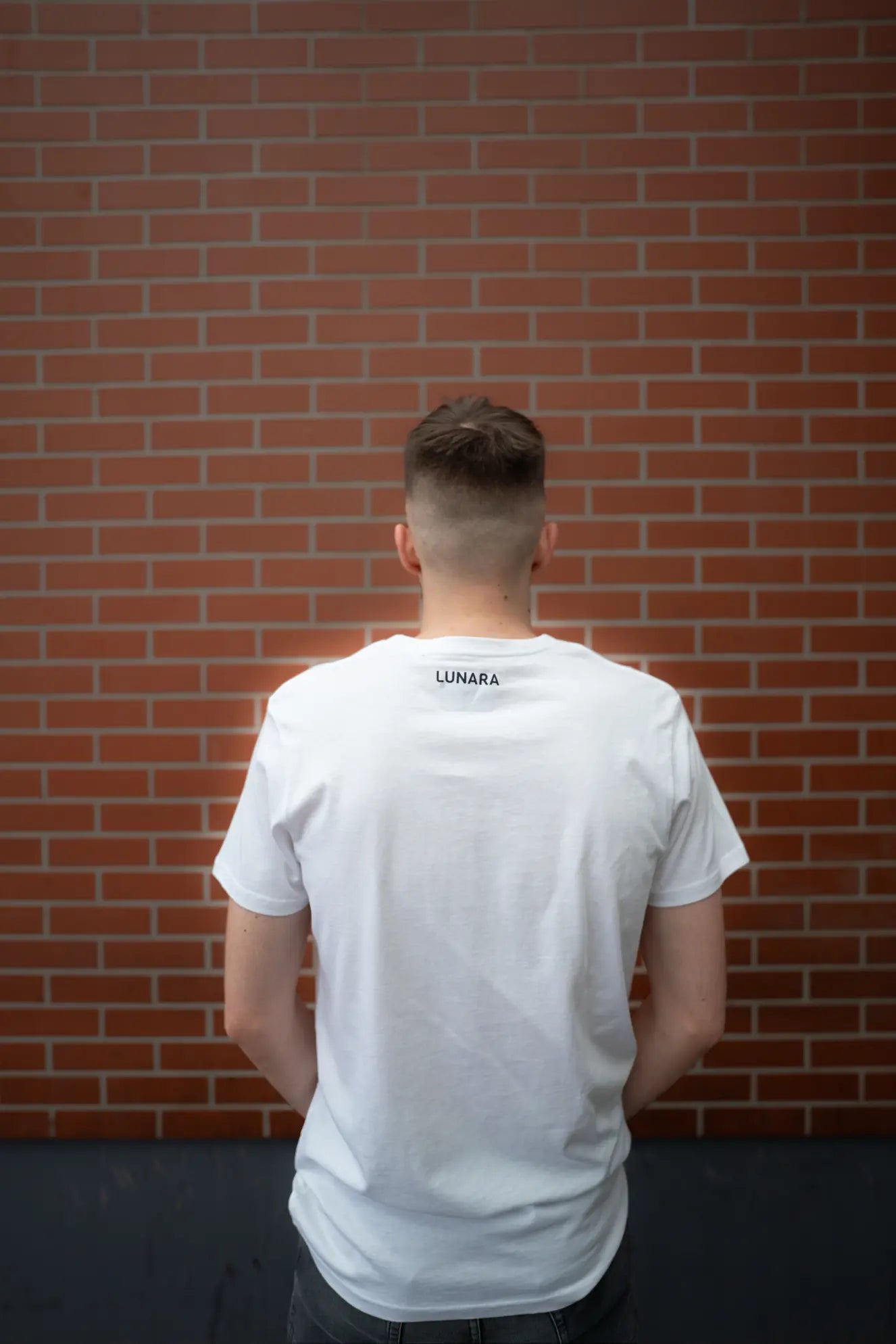 Lunara white t-shirt men