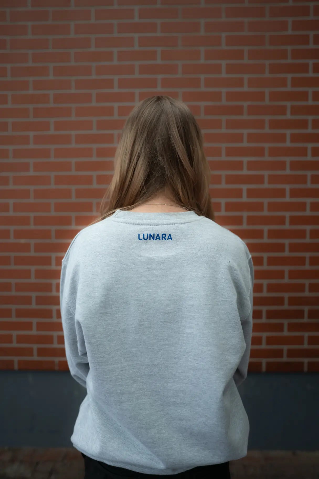 Lunara grey sweetshirt women