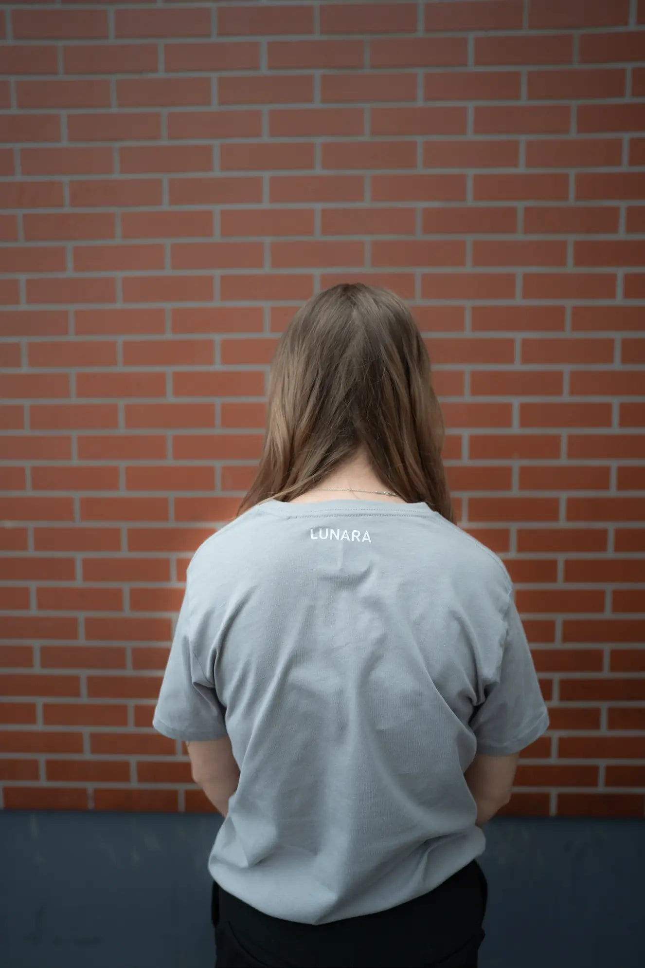 Lunara grey t-shirt women